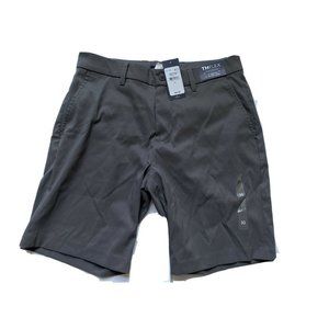 NWT MENS TOMMY HILFIGER SHORTS 30 Brown THE FLEX 9 In DRESSY SUMMER NEW RV $69